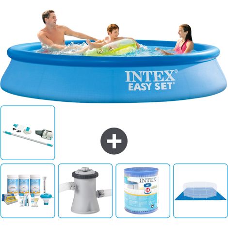 Intex Piscine Easy Set Ronde - 305x61 cm - 6-pièces S40488 (1/5)