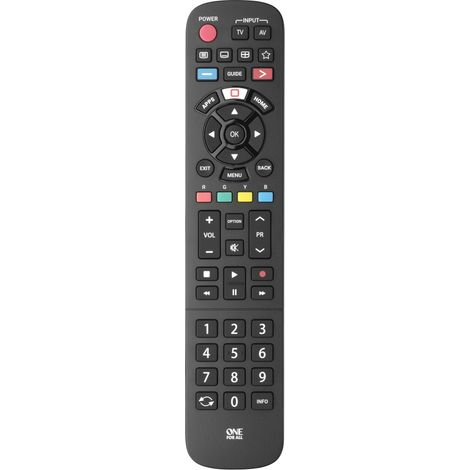 One For All TV Replacement Remotes URC4914 mando a distancia IR inalámbrico Botones (1/4)