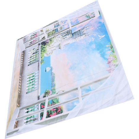 Tenture Murale Décorative 150x150cm - Tapis de Plage, Couverture Pique-nique, Décoration Maison