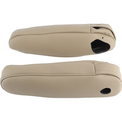 Garnitures d'accoudoirs en similicuir pour Lexus RX 300/330/350 2003-2009, Lot de 2, Couleur Beige, Housses de rechange intérieur véhicule (1/5)