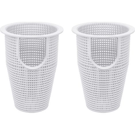 2pcs 070387 Panier de filtre de rechange pour pompe de piscine Pentair Whisperflo Intelliflo, 91110040 B-199 B199-Chrom (1/5)