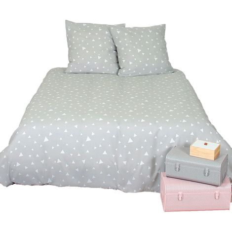 Parure de couette microfibre 82 g/m² 260x240 PISA (1/5)