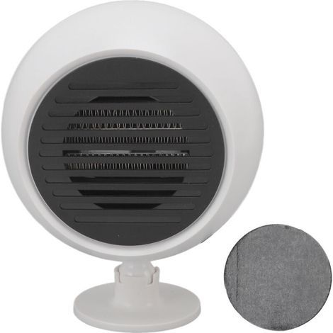 Chauffage de voiture à température constante, faible bruit, grand Angle, ventilateur réglable à 360 °, blanc, 12V. (1/4)