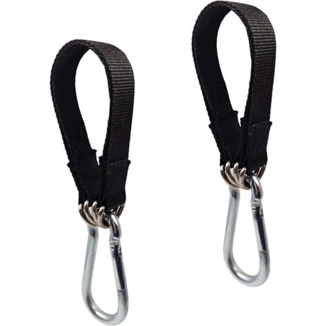 Sangle De Suspension Pour Hammock - 2 Pièces - Nylon Renforcé - Charge Maximale 200 Kg - Pour Chaise Suspendue Et Balançoire Extérieure Ou Intérieure (1/5)