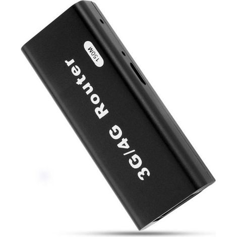 Routeur Wifi 3G4G - 2412-2483 MHz - USB RJ45 - Portable - 150 Mbps - Pour Internet Mobile - 1 Pièce (1/4)