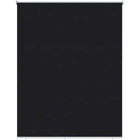 Store enrouleur extérieur avec protection UV, noir, 160 x 230 cm (1/5)