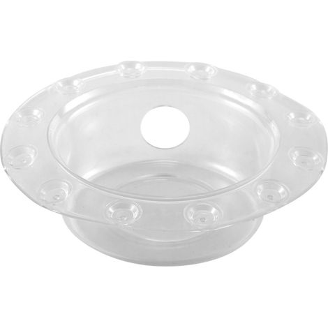 Couvercle de trop-plein de baignoire à ventouse, joint d'étanchéité, bouchon de baignoire pour baignoire profonde, pour trop-plein de salle de bain (1/5)