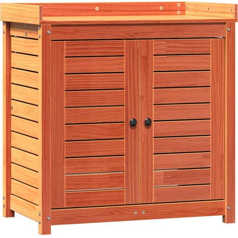 Maison Exclusive - Pflanztisch mit Ablagen 82,5x50x86,5 cm Massiv