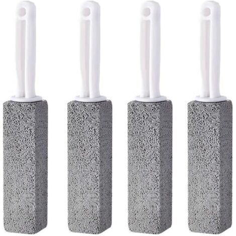 4er-Pack Bimsstein-Reinigungsbürste, Bimsstein-Toilettenreinigungsbürste mit Griff FLITI