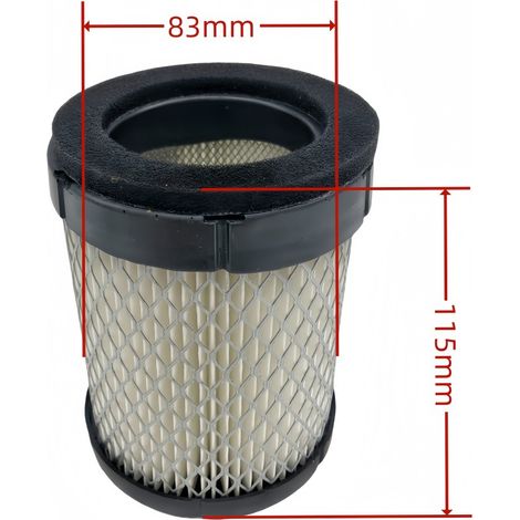 The air filter is suitable for models 796032, 591583, 591383, 5429K and ZKL-109.