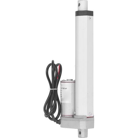 Actionneur linéaire électrique 750 N, engrenage métallique, engrenage blanc 24 V, course de 150 mm, pour fauteuil de massage électrique et canapé. Kit de télécommande inclus. (1/5)