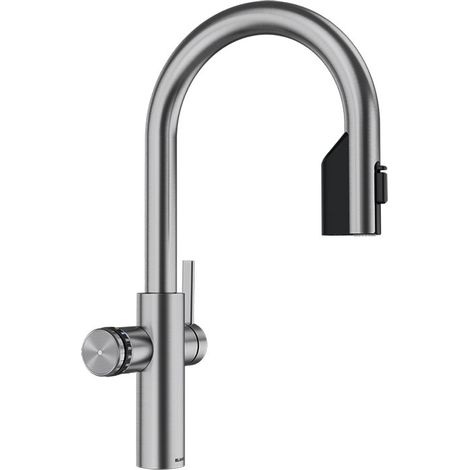 BLANCO Küchenarmatur CHOICE ICONA-C Auslauf Satin Gold (1/3)