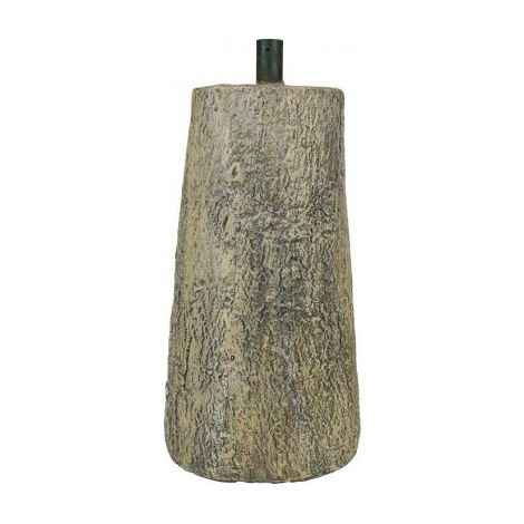 GLORIA STORE Tronco Per Albero Di Natale In Cemento Effetto Legno H.65 Cm