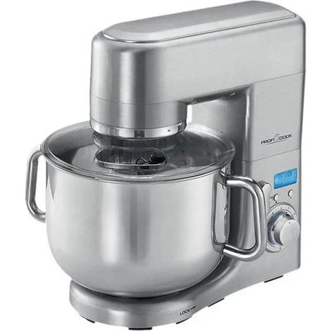 [GEBRAUCHT] B-Ware Profi Cook Küchenmaschine Knetmaschine Rührgerät Pc Km 1096 Silber 10 Liter 1500 W