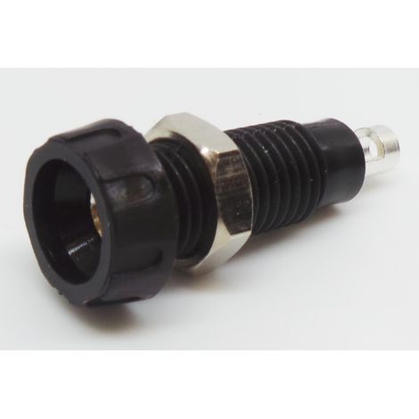 Fiche banane RS PRO Noir Femelle 10A 50V
