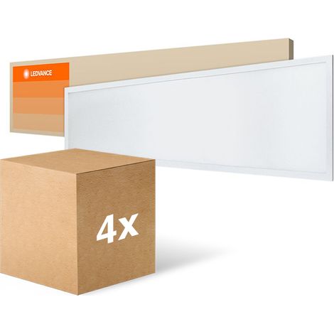 Lot 4x Ledvance Panneau LED Compact Aluminium Blanc 33W 3630lm -