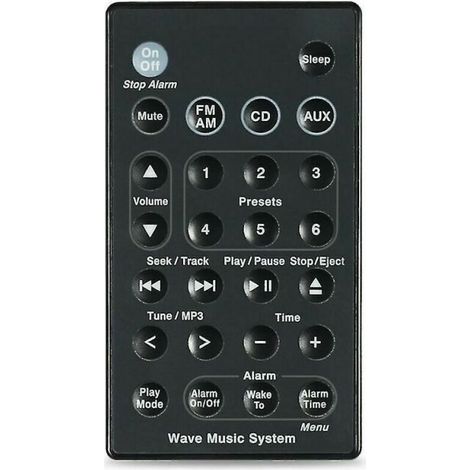Système de musique Bose Wave de remplacement, système sonore, télécommande Awr1b1 Awr1b2 Awrcc1 Awrcc2 Awrcc3 Jalleria