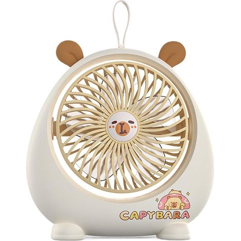 Petit Ventilateur De Bureau Outil Refroidissement À Motif Cartoon (1/5)