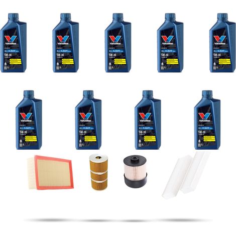 Kit tagliando 4 FILTRI e 9L OLIO compatibile con Renault Master IV 2.3 dCI 96kw 2012 (1/5)