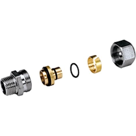 Raccordo Giacomini attacco diritto filettato 1/2 x 16x2 R187MX048