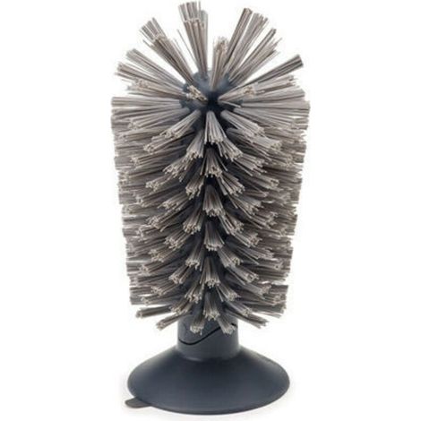 Glass Brush with Suction Cup - Grey (1/5)