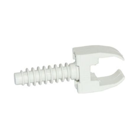 Pack de 25 uds Abrazaderas clip para conducciones para tubo de 25 mm Electro Dh 31.705/25 8430552116829