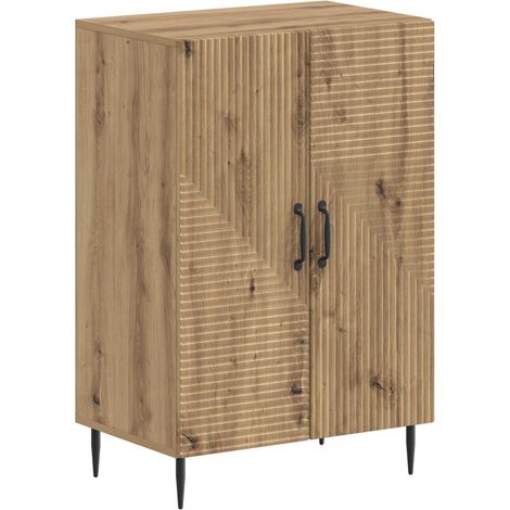 Schuhschrank HAARLEM 59,5 x 39,5 x 89,5 cm Holzwerkstoff vidaXL (1/5)