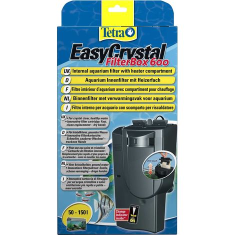 Tetra EasyCrystal 600 Filtro interno acuario 600 L/h (1/4)