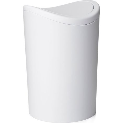 tatay Pattumiera da Bagno a Coperchio Ribaltabile 6L