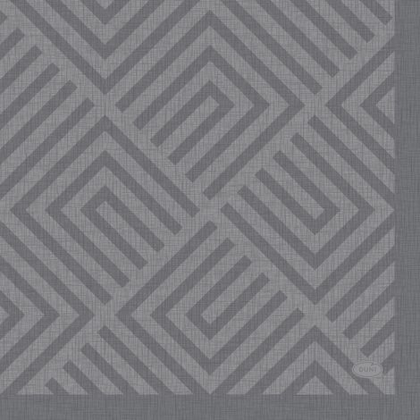 Duni Servietten Mosaik granit grau 33 x 33 cm - 20er Pack Serviette