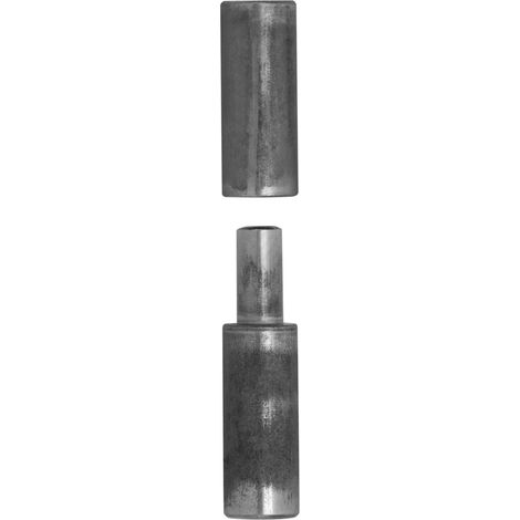 Anschweißband rund Außen-Ø 12 mm / H: 60 mm ohne Fahne Stahl schwarz (1/2)