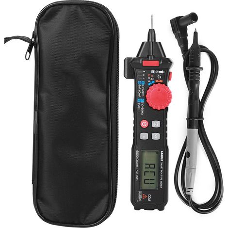 Multimètre numérique portable de poche TA802B, mini testeur intelligent avec reconnaissance automatique, ampèremètre digital pour électricien. (1/5)