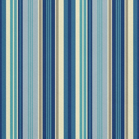 Tela decorativa Oxford para exteriores - Diseño de rayas azules I DX492 (1/5)