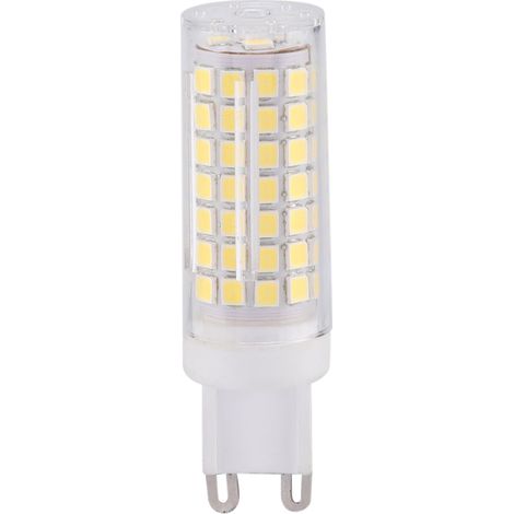 Ampoule LED G9 6W 85V-265V 88 LED blanc chaud pour éclairage décoratif intérieur (1/4)