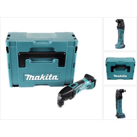 Makita DTM 50 ZJ 18V Li-Ion Akku Multifunktionswerkzeug Solo im Makpac - ohne Zubehör, ohne Akku, ohne Ladegerät