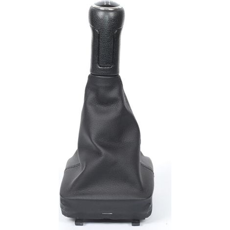 Convient pour Volkswagen Polo 2009-2009, pommeau de levier de vitesse, coutures noires, revêtement noir, jeu à 6 vitesses, une pièce par paquet.