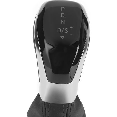 Umbausatz für Volkswagen Golf 7/7.5 (2013–2020): Elektronischer LED-Schalthebel + Adapterkabelbaum + genähte schwarze Staubschutzhülle (1/5)