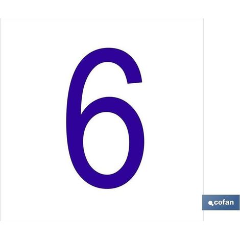 Signal adhésif glasspack 62x62 mm blanc avec caractères bleus, adhésif pour vitres et surfaces lisses, format carré compact, idéal pour signalisation et marquage