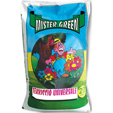 Trade Shop - Mister Green Tierra Universal 20 Litros Para Plantas Flores Bulbos Tierra De Huerta - (1/2)