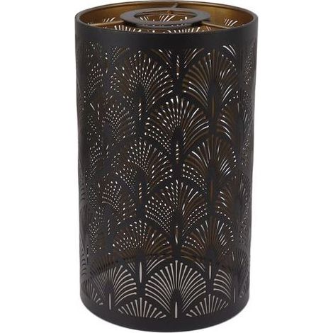 Abat-jour moderne en métal cylindrique ajouré E27 E26, abat-jour pour chambre à coucher et salon (1/5)