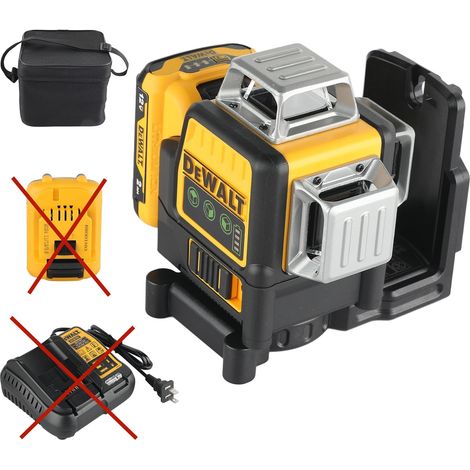Niveau Laser Vert 12V DEWALT DW089LG 3x360° Lignes Croisées - Outil Uniquement