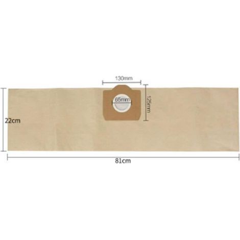 Sac à Poussière - KARCHER - WD3 Premium - 5 Sacs - 1 Filtre HEPA - Anti-poussière (1/4)