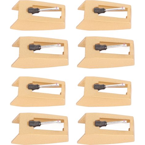 Lot de 8 aiguilles de rechange pour platines vinyles Victrola, Crosley, ION et Jenson (1/5)
