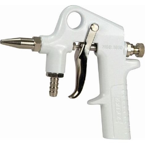 pistola para proyección de colas 1010. cuerpo de plástico. boquilla metálica. conexión neumática trasera
