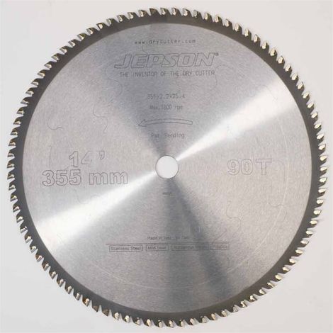 JEPSON Metall HM-Sägeblatt 320x2,2x1,8x25,4 84 Zähne