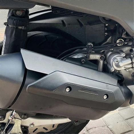 Cubierta de protección de escape para SYM Maxsym 400 Maxsym400 2021- carretera