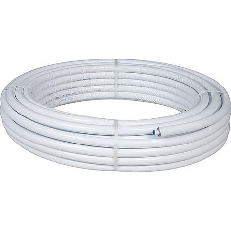 Tube multicouche 16 x 2 mm, couronne de 50 m isolation 10mm, gris (1/2)