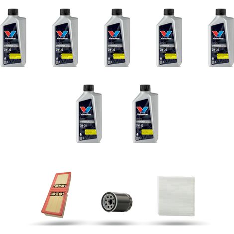 Kit tagliando 3 FILTRI e 7L OLIO compatibile con Alfa Romeo Stelvio (949) 2.0 Turbo 184kw 2019 (1/4)