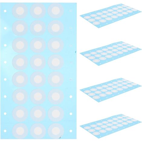 Filtres à Air pour Bocaux de Spawn, Patchs Filtrants 2X2 CM, 100 Disques Respirants Autoclavables, Accessoires pour Culture de Champignons (1/5)
