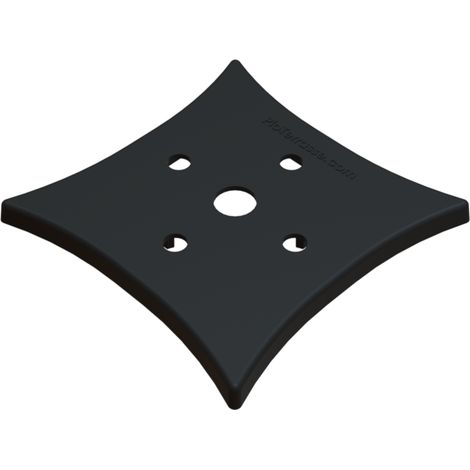 Lot de 50 plots fixes 8 mm pour terrasse - cale de nivellement dalle et lambourde